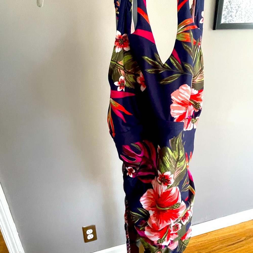 One Piece Floral Swimsuit